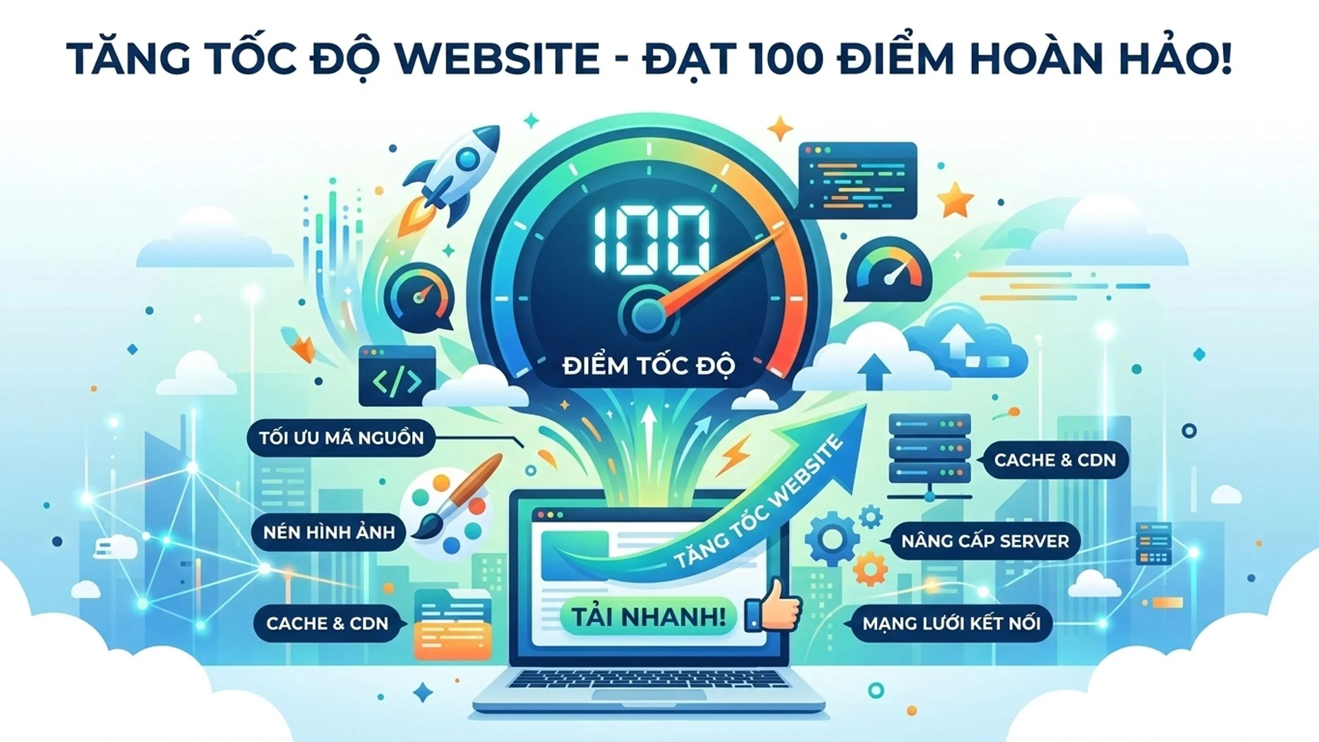 Bí mật tối ưu Core Web Vitals: Cách đưa Website WordPress đạt 100 điểm PageSpeed