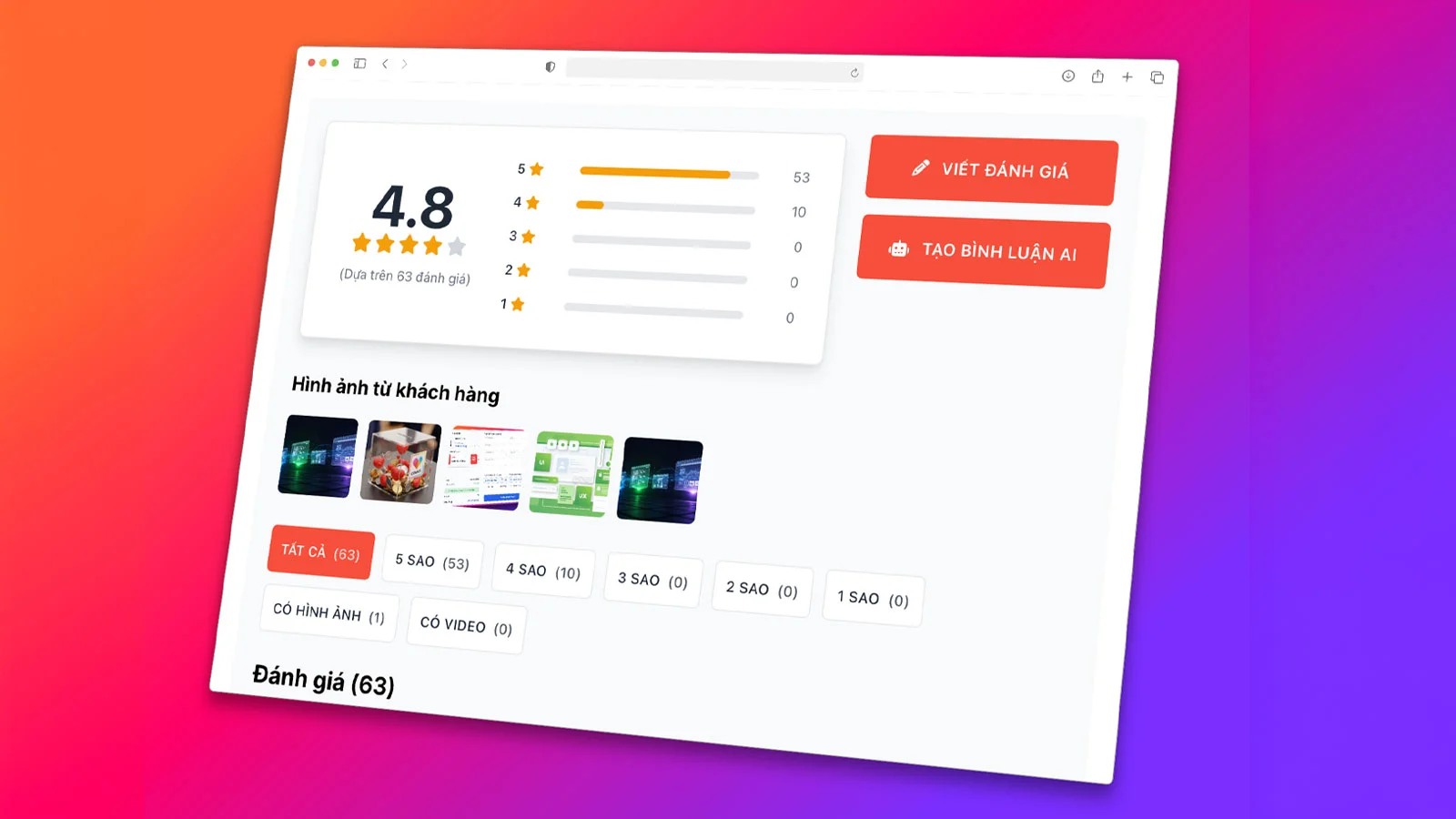 Plugin đánh giá sản phẩm và bài viết kèm AI cho Wordpress - Dabilux Review