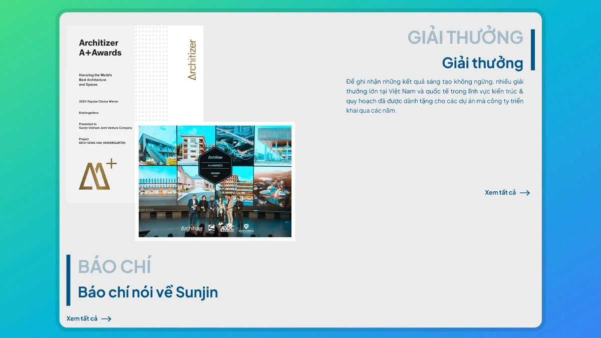 Giải pháp thiết kế website doanh nghiệp cho Tập đoàn Sunjin Vietnam - Ảnh 2