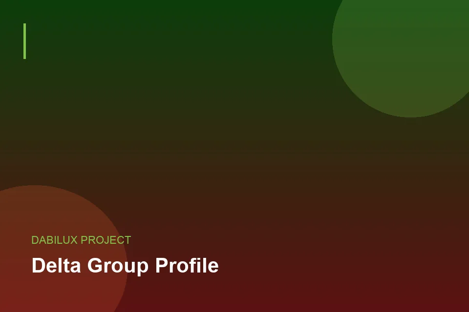 Delta Group construction capability profile